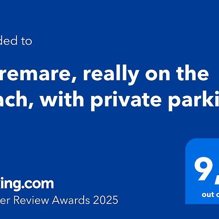 Maremare, Really On The Beach, With Private Parking Savona Exterior photo